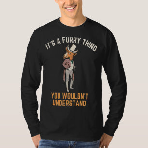 Furry Fandom Pride Animal Furries Cosplay T-shirt