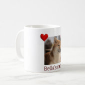 Furry Friend, Loving Mum – Custom Mug (Devant gauche)