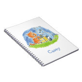 Furry Friends Cookies Spiral Carnet (Côté Droit)