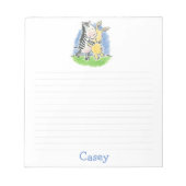 Furry Friends Hugs Note Pad Notitieblok (Voorkant)