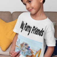 Furry Friends Kat en Hond Foto