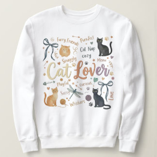 Furry Friends Snuggly Purrfect Cozy Cat Lover Gift Trui