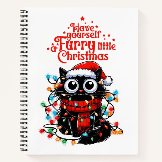 Furry Little Christmas Notitieboek (Voorkant)