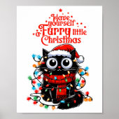 Furry Little Christmas Poster (Voorkant)
