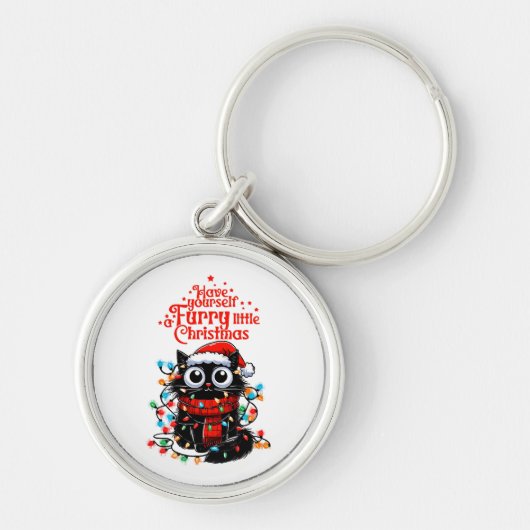 Furry Little Christmas Sleutelhanger (Voorkant)
