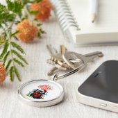 Furry Little Christmas Sleutelhanger (Zijkant)