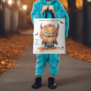 Furry Monster Halloween Snoep Draagtas