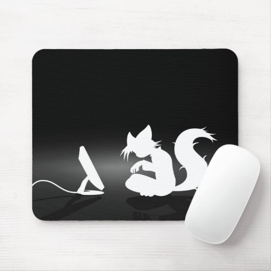 Furry mousepad muismat (Met muis)
