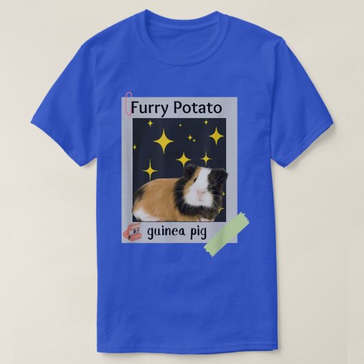 Furry Potato Funny Guinea-pig Wrong Animal Name Jo T-shirt (Design voorkant)
