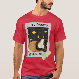 Furry Potato Funny GuineaPig Wrong Animal Name Jok T-shirt