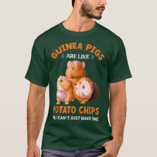Furry Potato Guinee Pig Quote Pet T-shirt