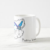furry protogen mug (Devant droit)