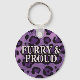 Furry & Proud Sleutelhanger
