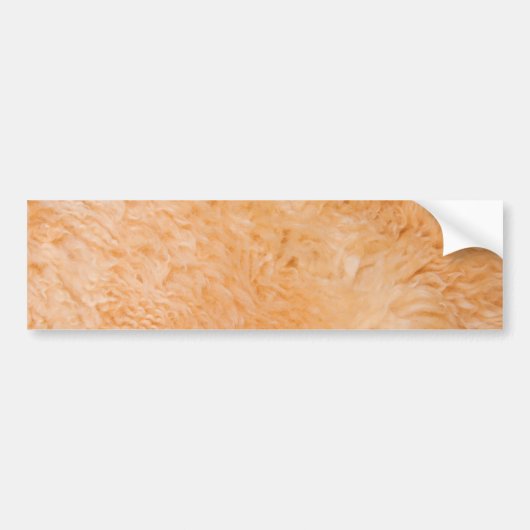 Furry Texture Bumpersticker (Voorkant)