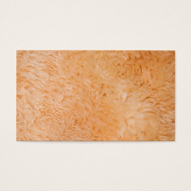 Furry Texture Visitekaartje (Voorkant)