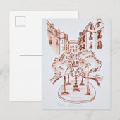 Furstenberg, Saint-Germain-des-Pres Church, Parijs Briefkaart (Voorkant / Achterkant)