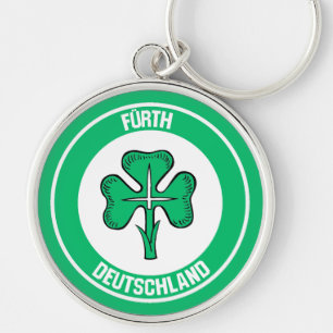 Fürth Round Emblem Sleutelhanger