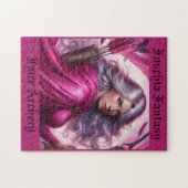 Fuschia Archeress Legpuzzel (Horizontaal)