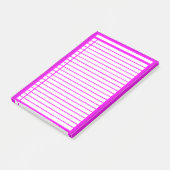 Fuschia Checklist Post-it® Notes (Schuin)