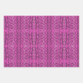 FUSCHIA DOODLE PARTY INPAKPAPIER (Voorkant)