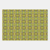 FUSCHIA DOODLE PARTY WRAPPER PAPIER (Devant 2)