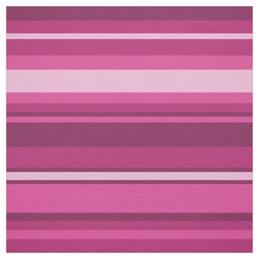 Fuschia strepen stof (Swatch)