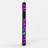 Fuschia Stropdas-Dye Peace Sign Case-Mate iPhone Case (Achterkant/rechts)