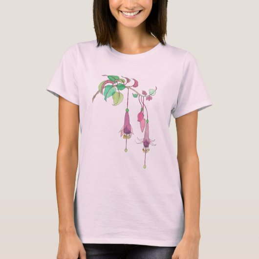 Fuscia T-shirt (Voorkant)