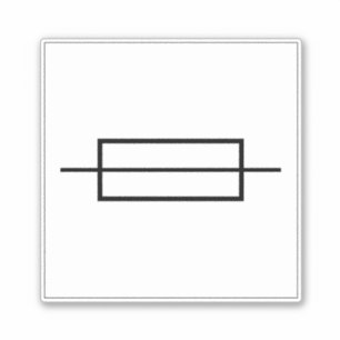 Fuse Étiquette électrique