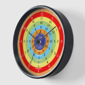 Fuseau horaire américain Novelt Grande horloge (Angle)