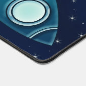 Fusée spatiale mignonne et conception d'espace ext (Coin)
