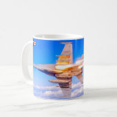 Fusées F/A-18C HORNET ! Mug (Devant gauche)