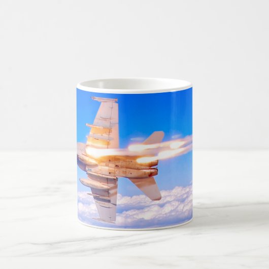 Fusées F/A-18C HORNET ! Mug (Centre)