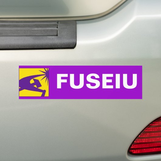 FUSEIU BUMPERSTICKER (Op auto)
