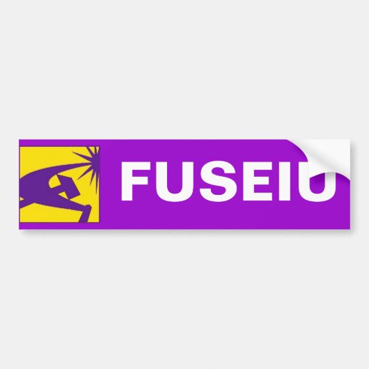 FUSEIU BUMPERSTICKER (Voorkant)