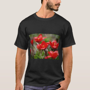 Fuselier Tulp Bloem Print T-shirt