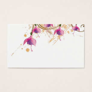 Fushia fleurit la carte de profil
