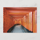 Fushimi Inari, Kyoto, Japan Briefkaart (Voorkant)