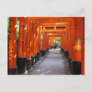 Fushimi Inari Kyoto Japon Carte postale