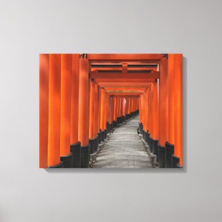 #FushimiInariTaishaShrine #Kyoto #Japan #canvas #p Canvas Afdruk