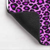 fushsia leopard print muispad muismat (Hoek)