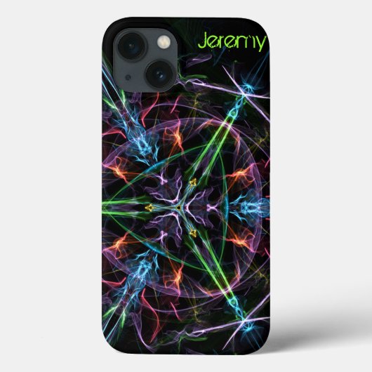 Fusie: een Abstracte iPad-draagtas *Persoonlijk* Case-Mate iPhone Case (Achterkant)