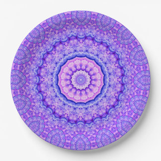 Fusie van Light Mandala Papieren Bordje