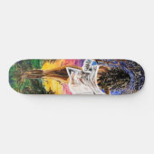Fusie - Waterverf schilderen Skateboard (Horizontaal)