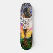 Fusie - Waterverf schilderen Skateboard (Voorkant)