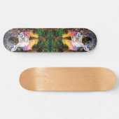 Fusie - Waterverf schilderen - Spiegelen Skateboard (Horizontaal)