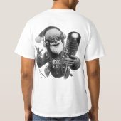 Fusion Abstraite : Conception de T-Shirt Sombre (Dos)