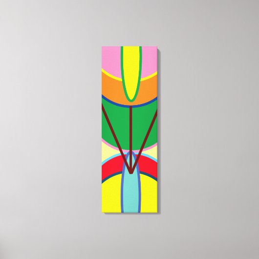 "Fusion Abstraite "Impression de toile étirée (Recto)