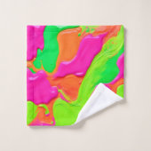 Fusion de Couleurs Vives (Gant de toilette)