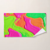 Fusion de Couleurs Vives (Serviette à main)